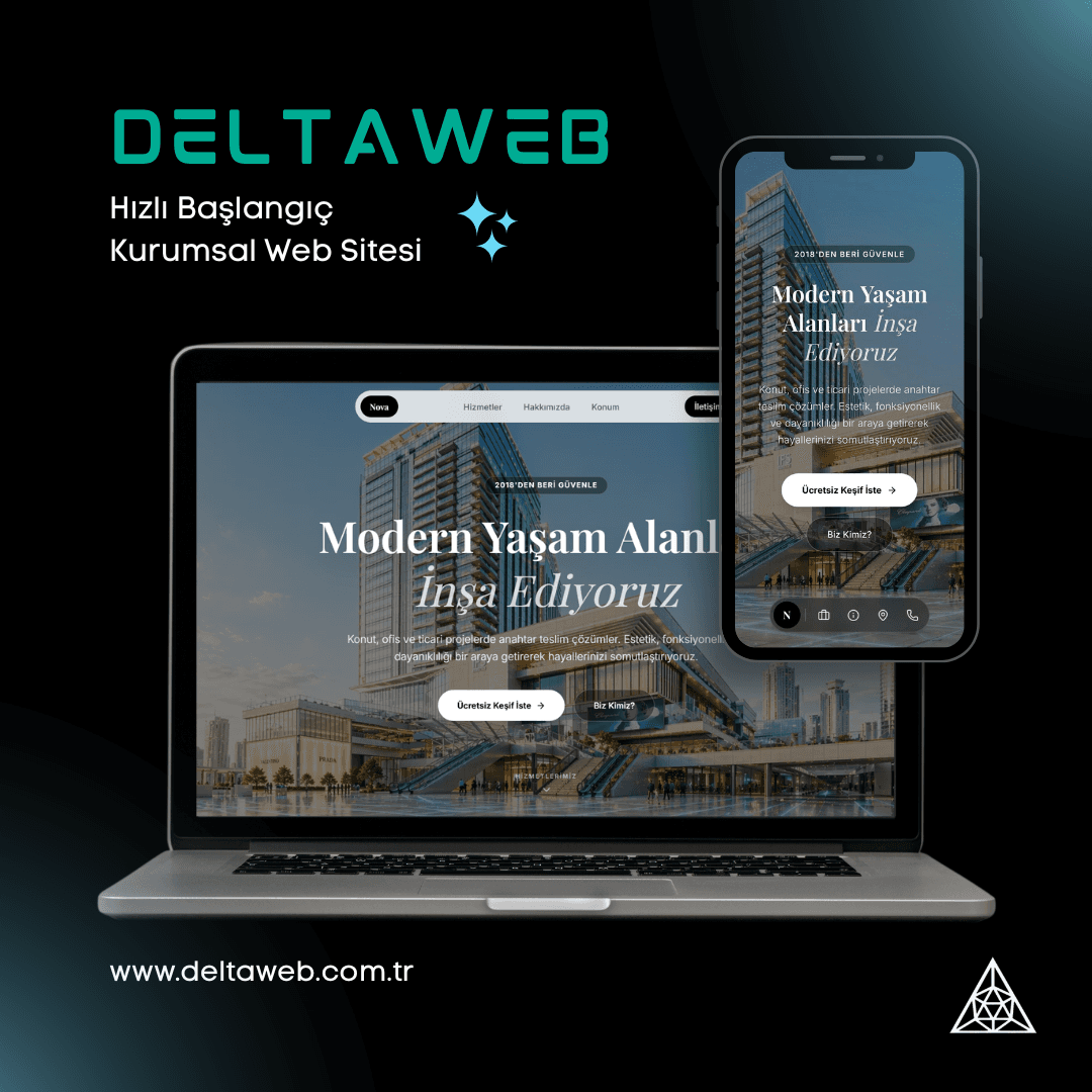 Hızlı Başlangıç Kurumsal Web Sitesi